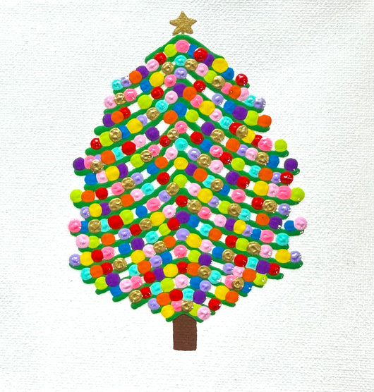 Funky Green Christmas Tree